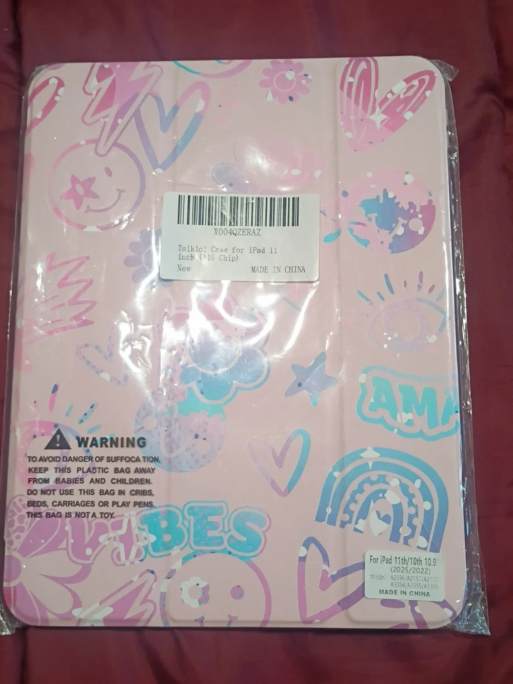 Pink Cute Pattern Tablet Case - Protective Cover